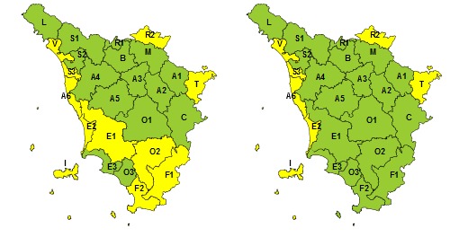 Allerta meteo 28 1 25