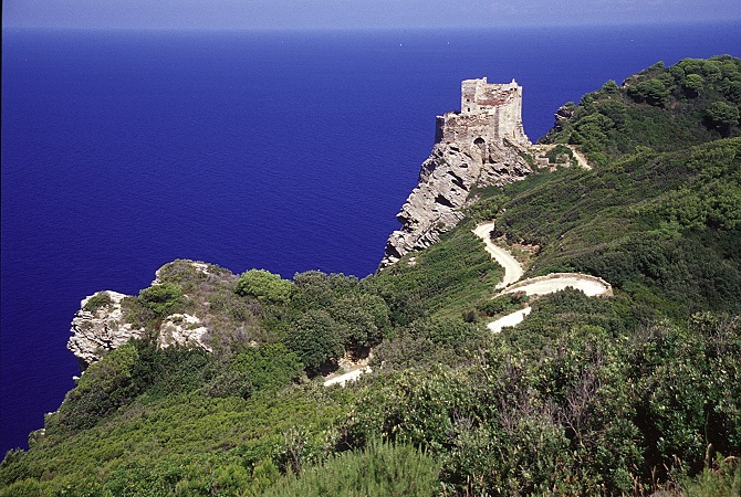 Gorgona la rocca sul mare 