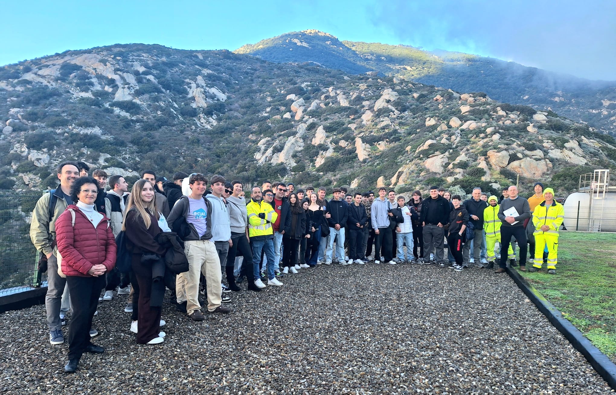 Visita studenti dissalatore Giglio 1