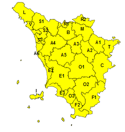 codice giallo 5 giugno