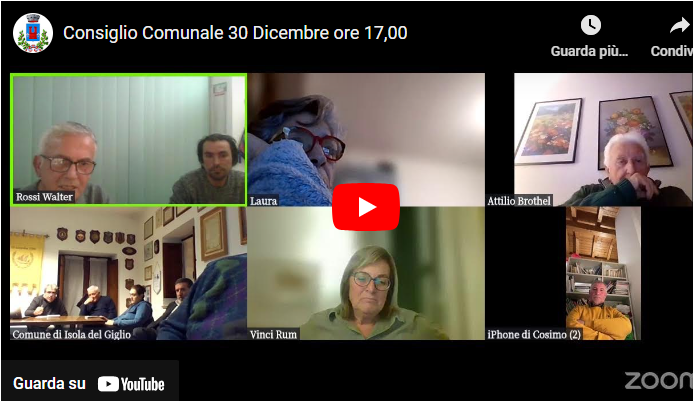 consiglio 30 dicembre