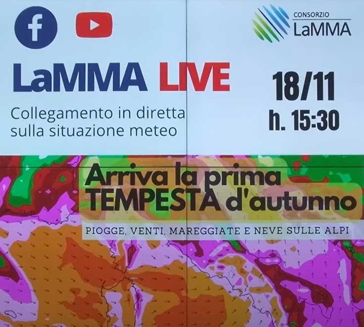 meteo lamma18 11 22