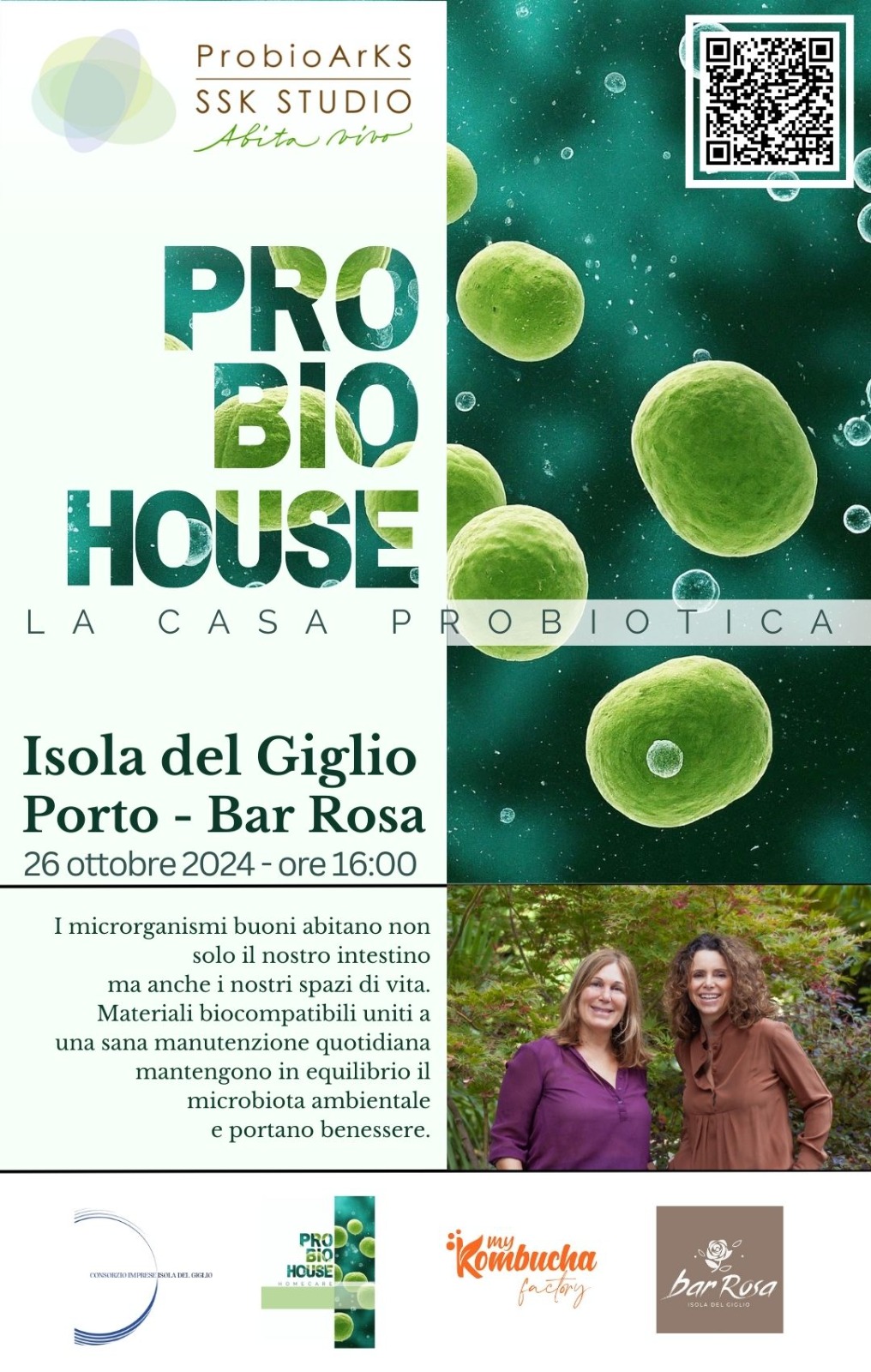 pro bio house Convegno Consorzio Imprese Isola del Giglio 